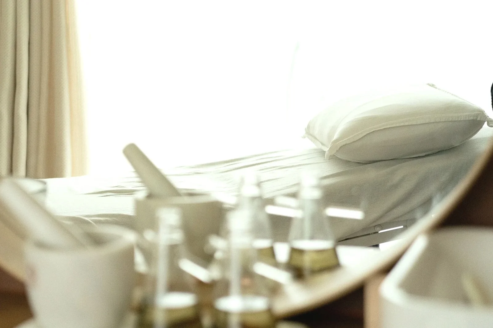 La cabine esthétique du Concept Beauté à Coudoux